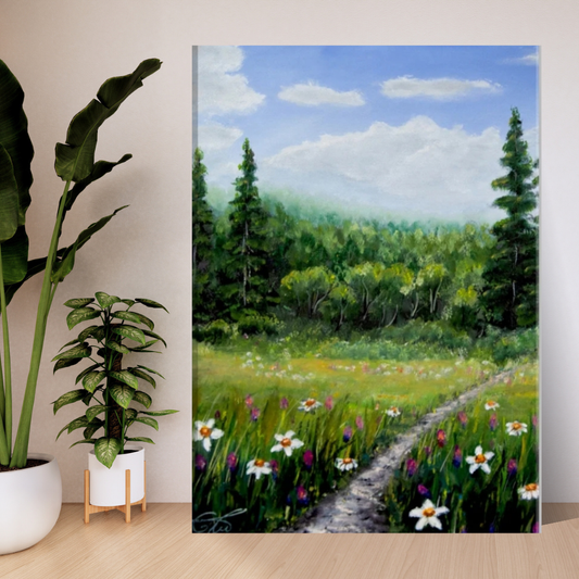 Poiana cu narcise –20x30cm-