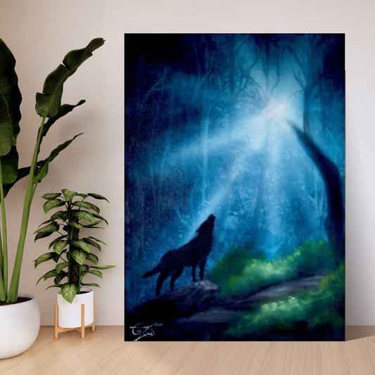 Lupul  40x60cm